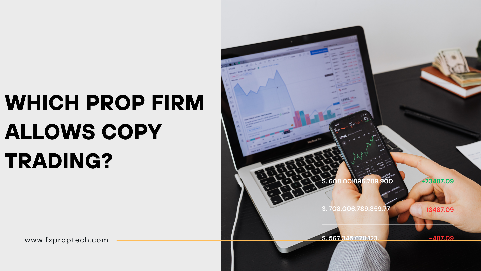 Which prop firm allows copy trading?