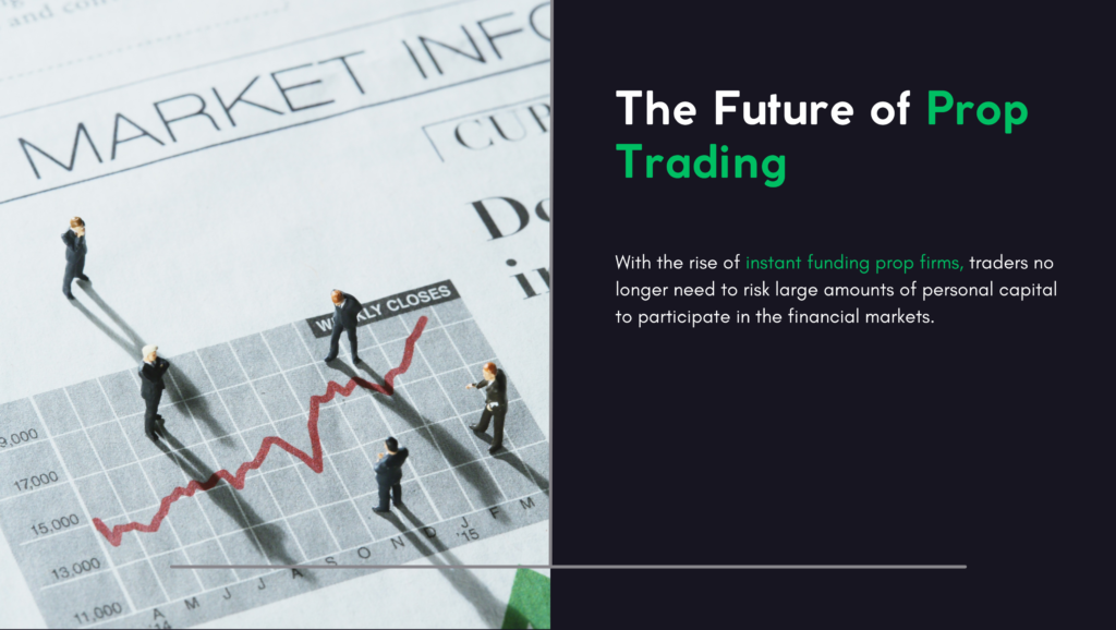 The Future of Prop Trading: Earn to Trade with Instant Funding and Take Your Next Step Funded