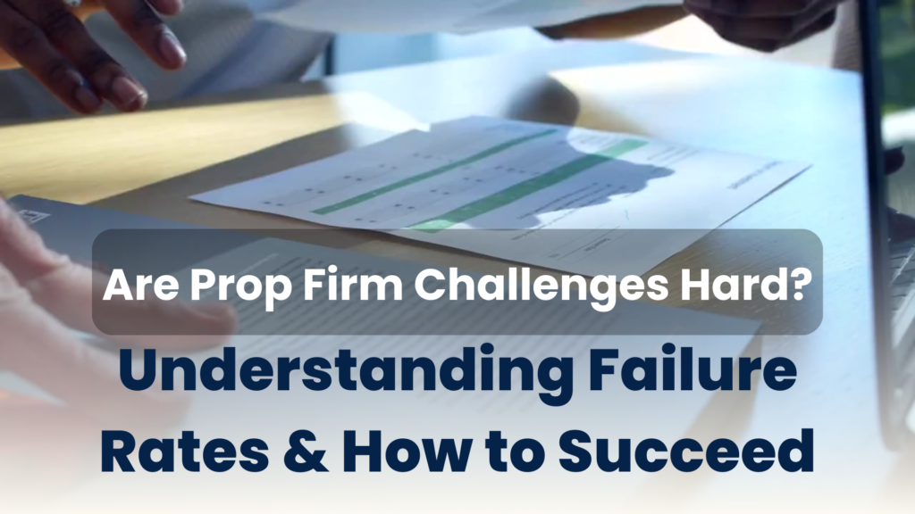 Are prop firm challenges hard? Understanding failure rates & How to succed how many people fail prop firms?